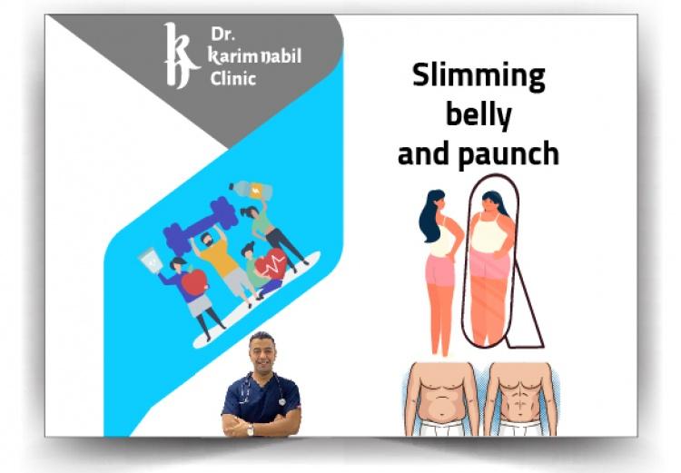 Slimming belly and paunch